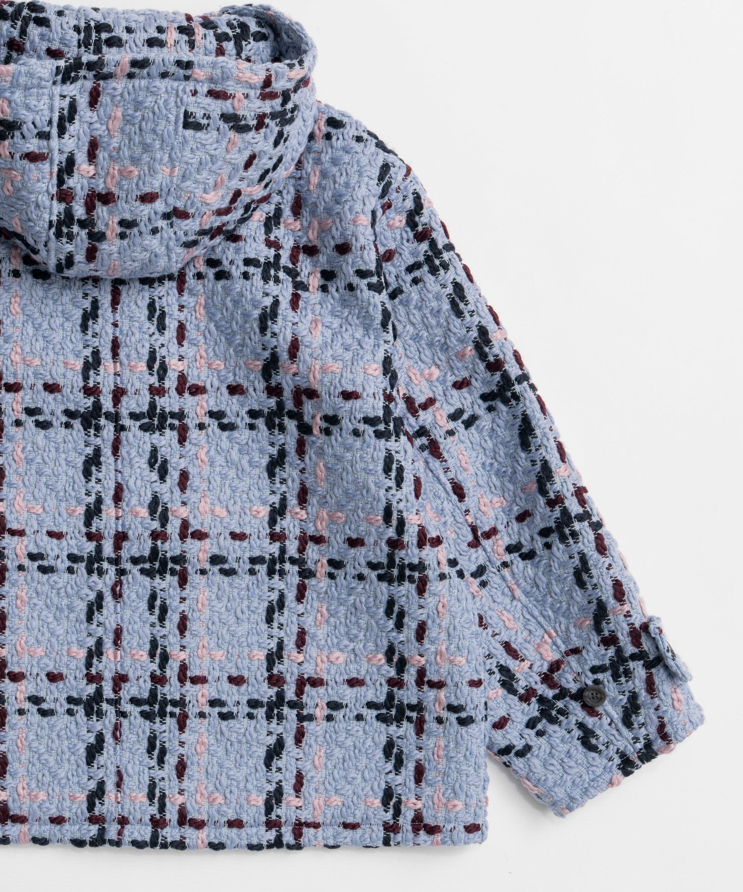 【26WINTER COLLECTION】Tweed Hoodie Coat