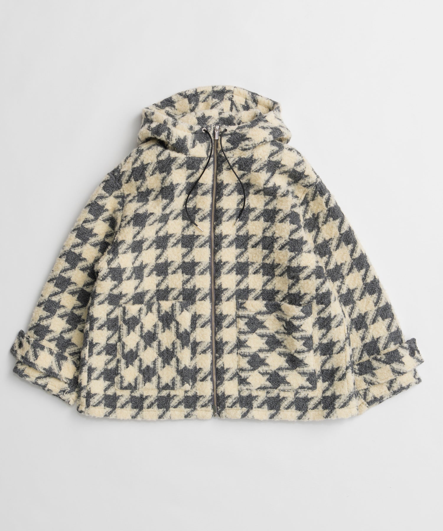 【26WINTER COLLECTION】Tweed Hoodie Coat
