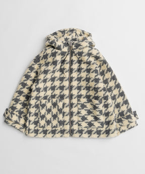 【26WINTER COLLECTION】Tweed Hoodie Coat