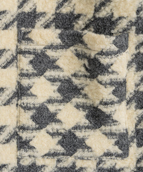 【26WINTER COLLECTION】Tweed Hoodie Coat