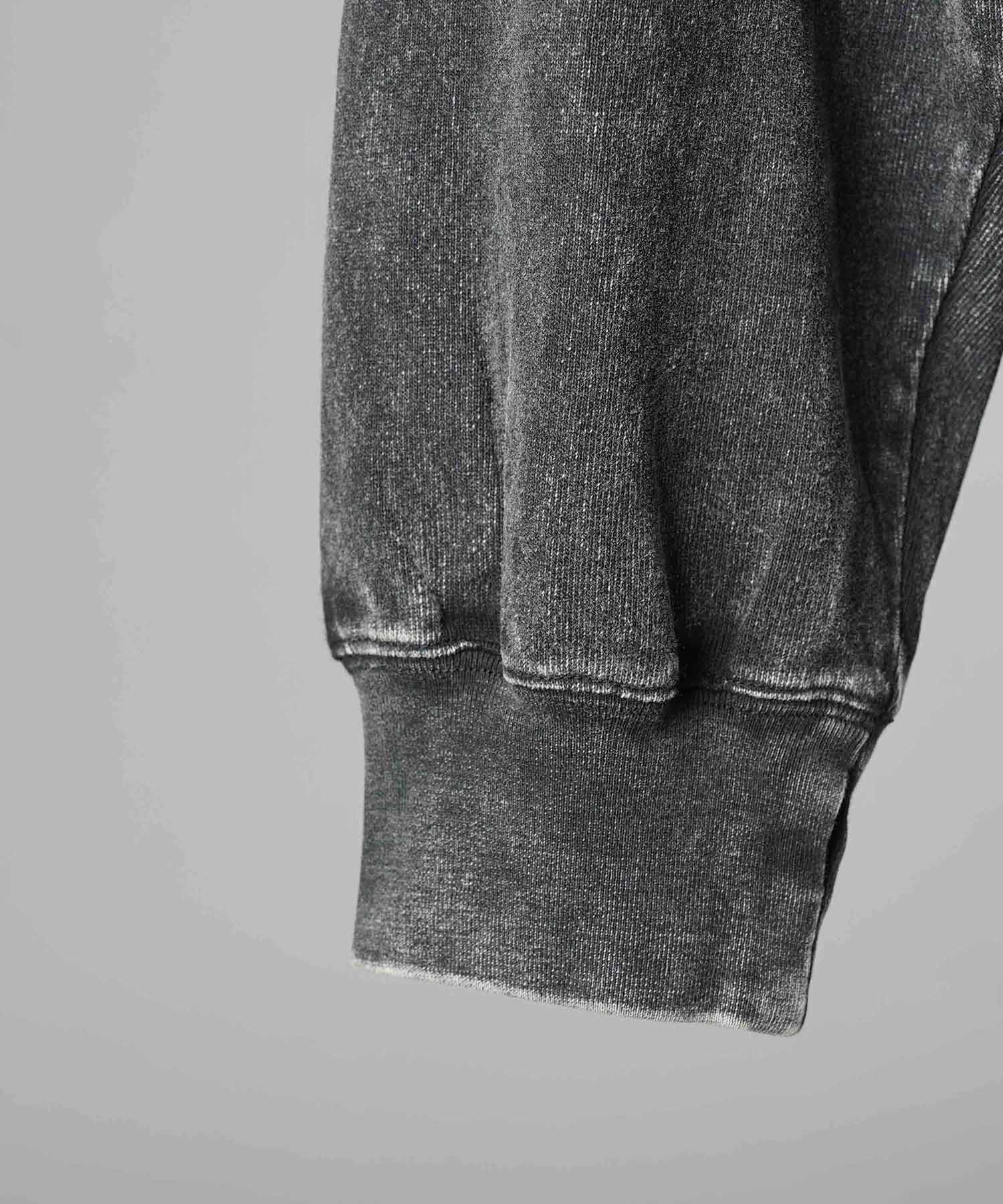 Artist Graphical Embroidery Prime-Over Crew Neck Long Sleeve T-Shirt