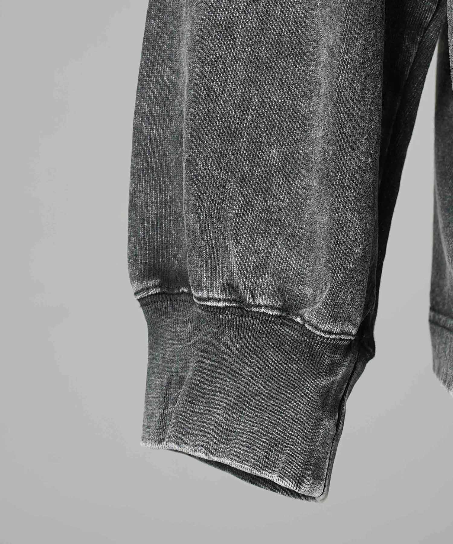 Artist Graphical Embroidery Prime-Over Crew Neck Long Sleeve T-Shirt