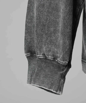 Artist Graphical Embroidery Prime-Over Crew Neck Long Sleeve T-Shirt