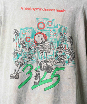 Artist Graphical Embroidery Prime-Over Crew Neck Long Sleeve T-Shirt