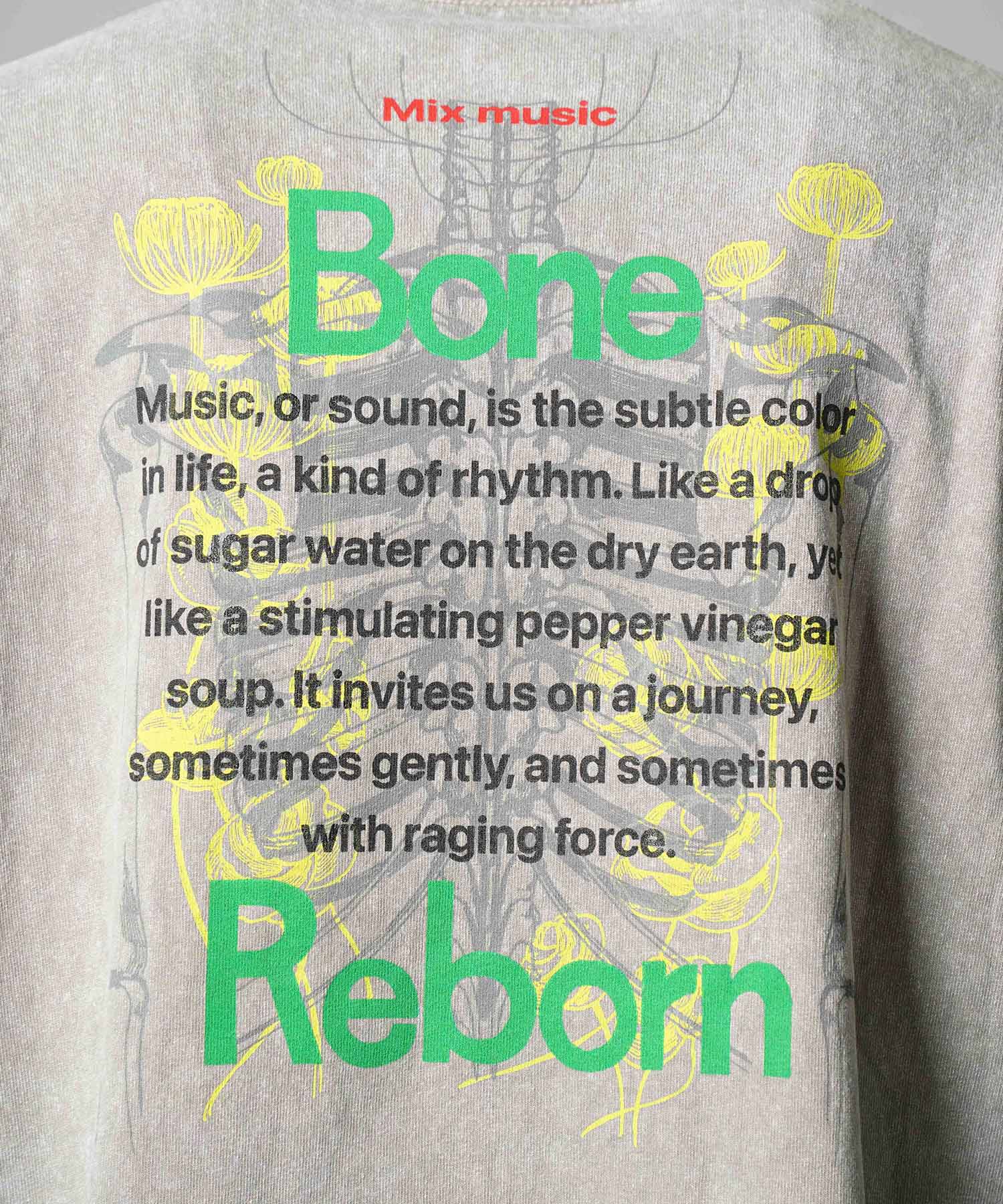 Artist Graphical Embroidery Prime-Over Crew Neck Long Sleeve T-Shirt