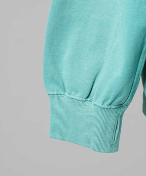 Curve switching Prime-Over Henry Neck Long Sleeve T-Shirt