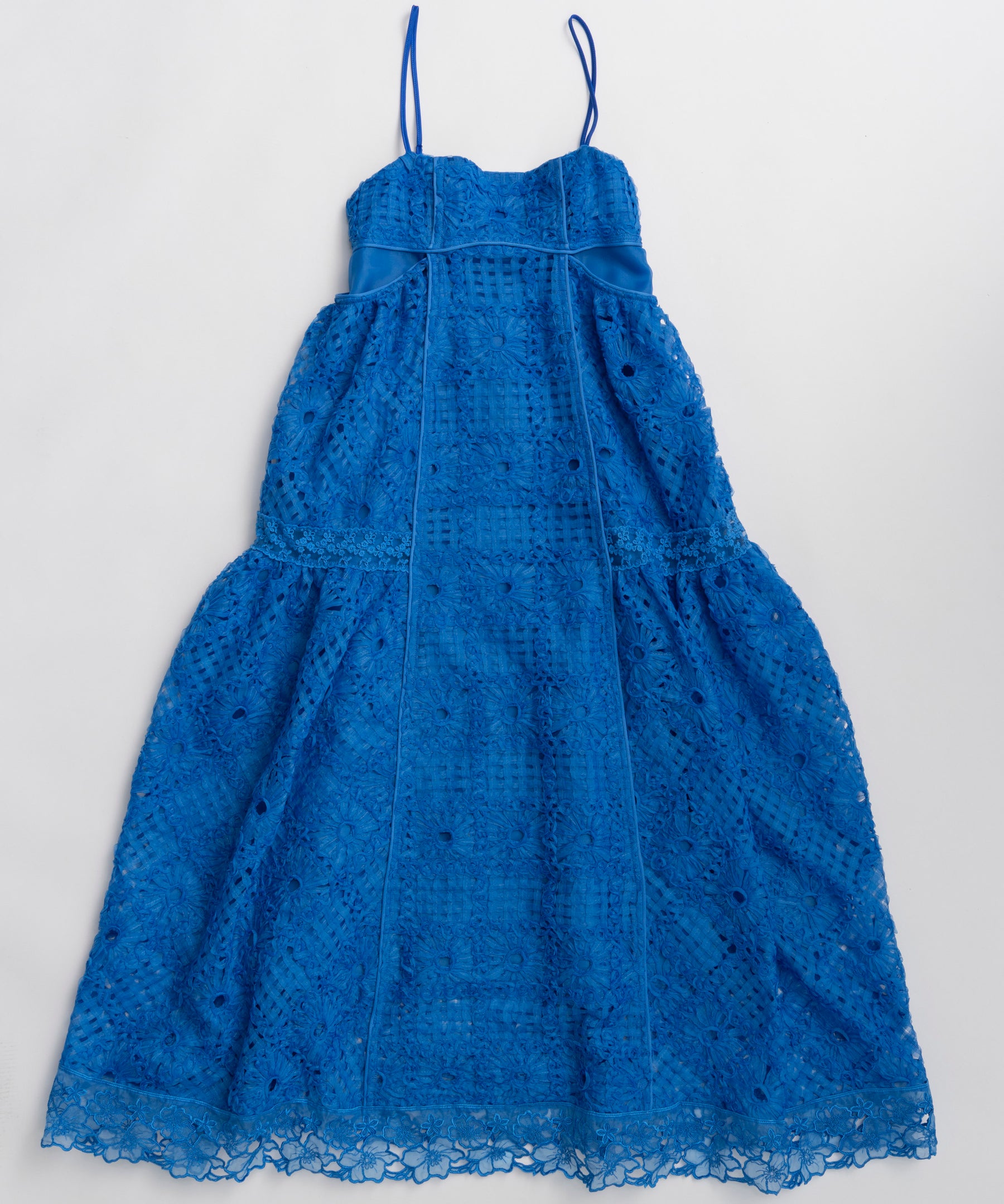 Embroidered Tiered Cami Dress