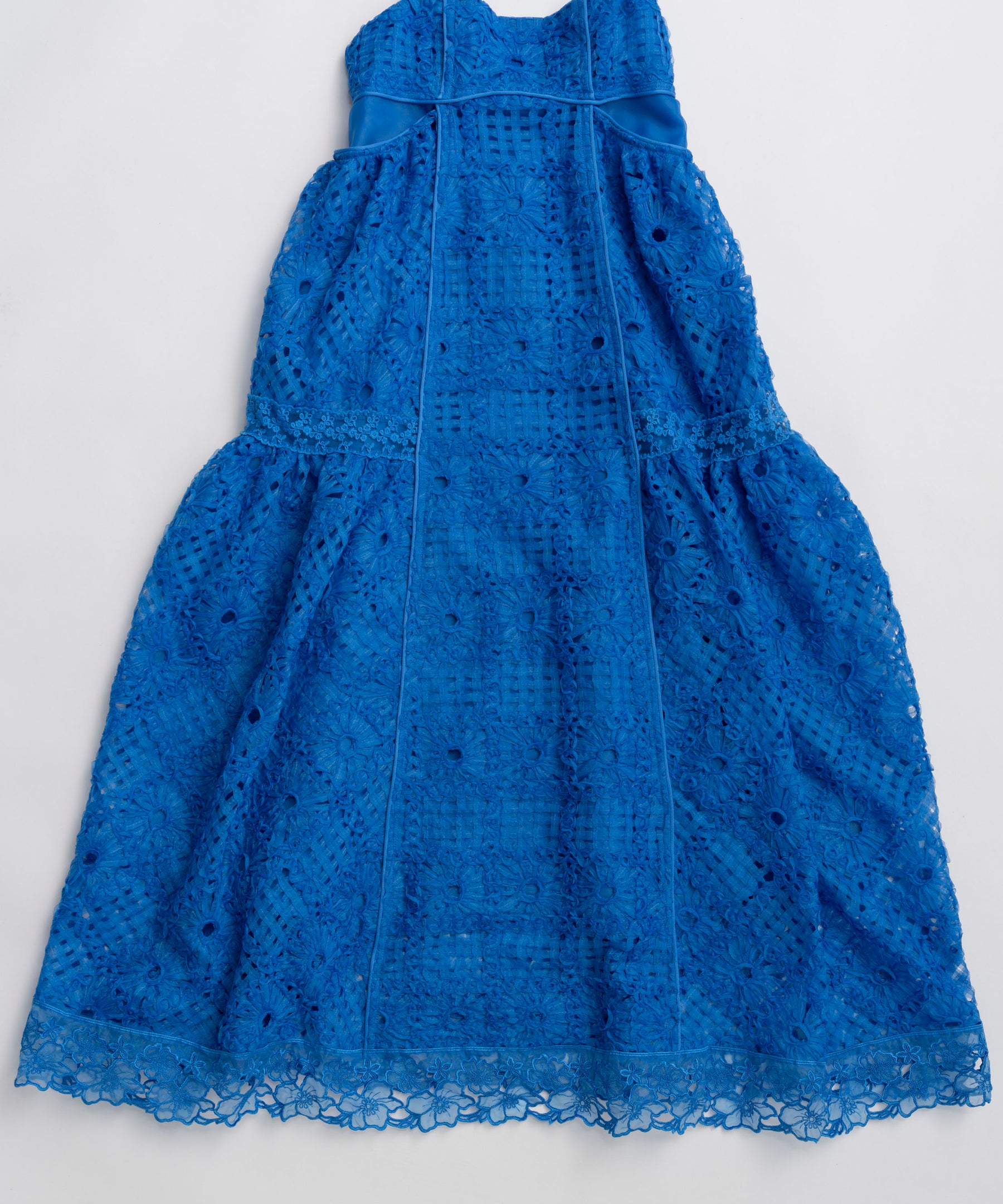 Embroidered Tiered Cami Dress