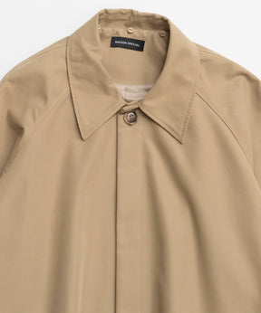 【26SPRING PRE-ORDER】Lace Collar Tent Flare Trench Coat