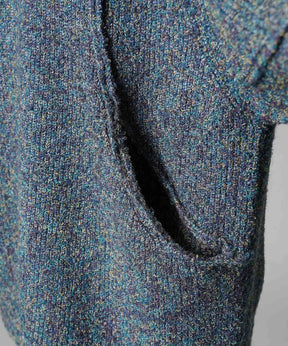 Gradation Short Length Prime-Over V-Neck Knit Pullover