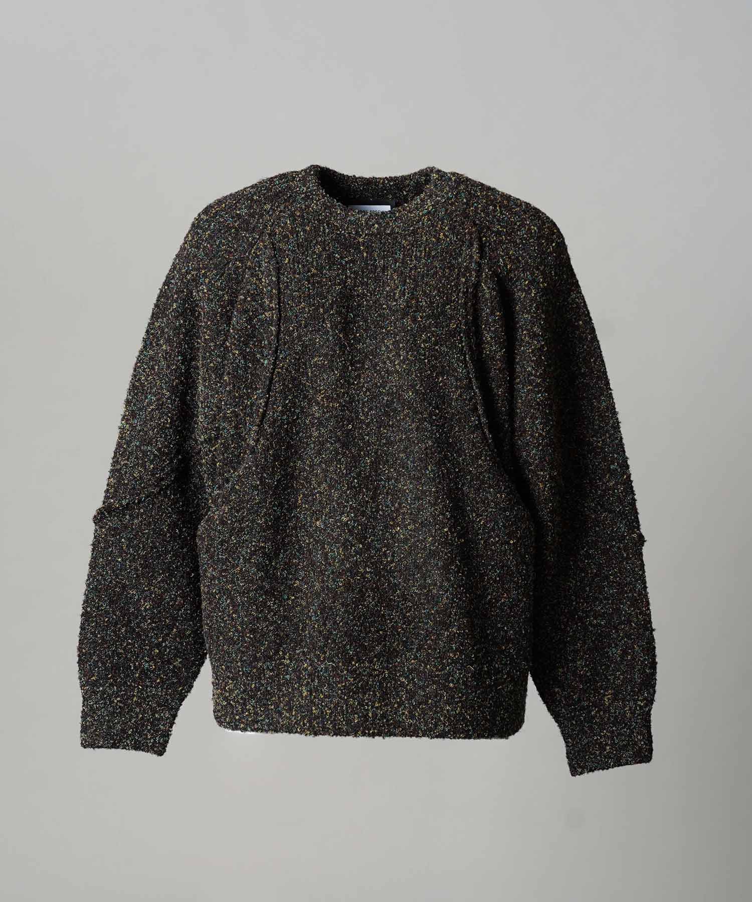 Gradation Short Length Prime-Over V-Neck Knit Pullover