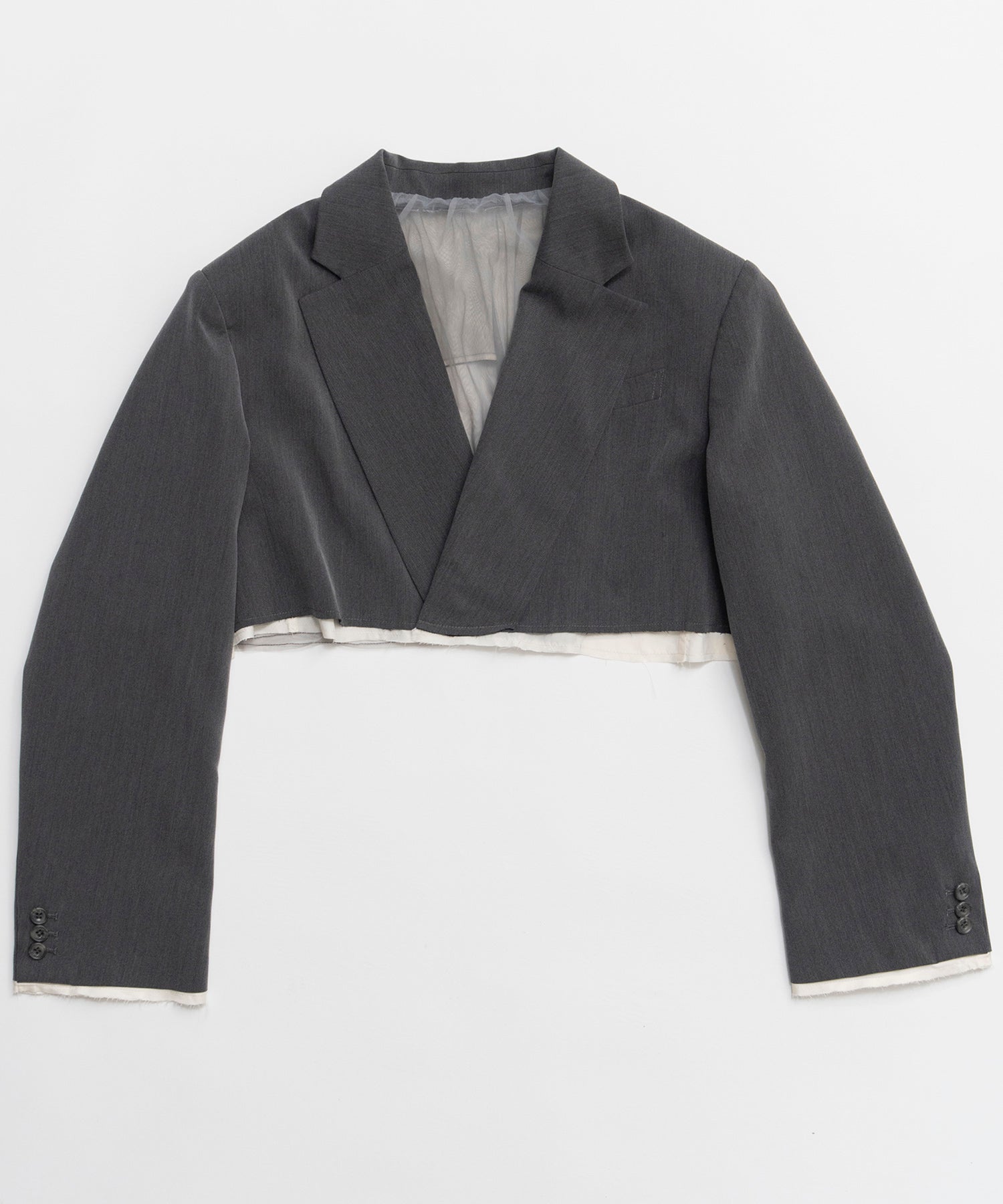 [26SPRING PRE-ORDER] 백튤 숏자켓