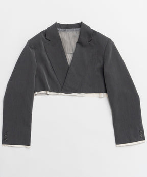 [26SPRING PRE-ORDER] 백튤 숏자켓