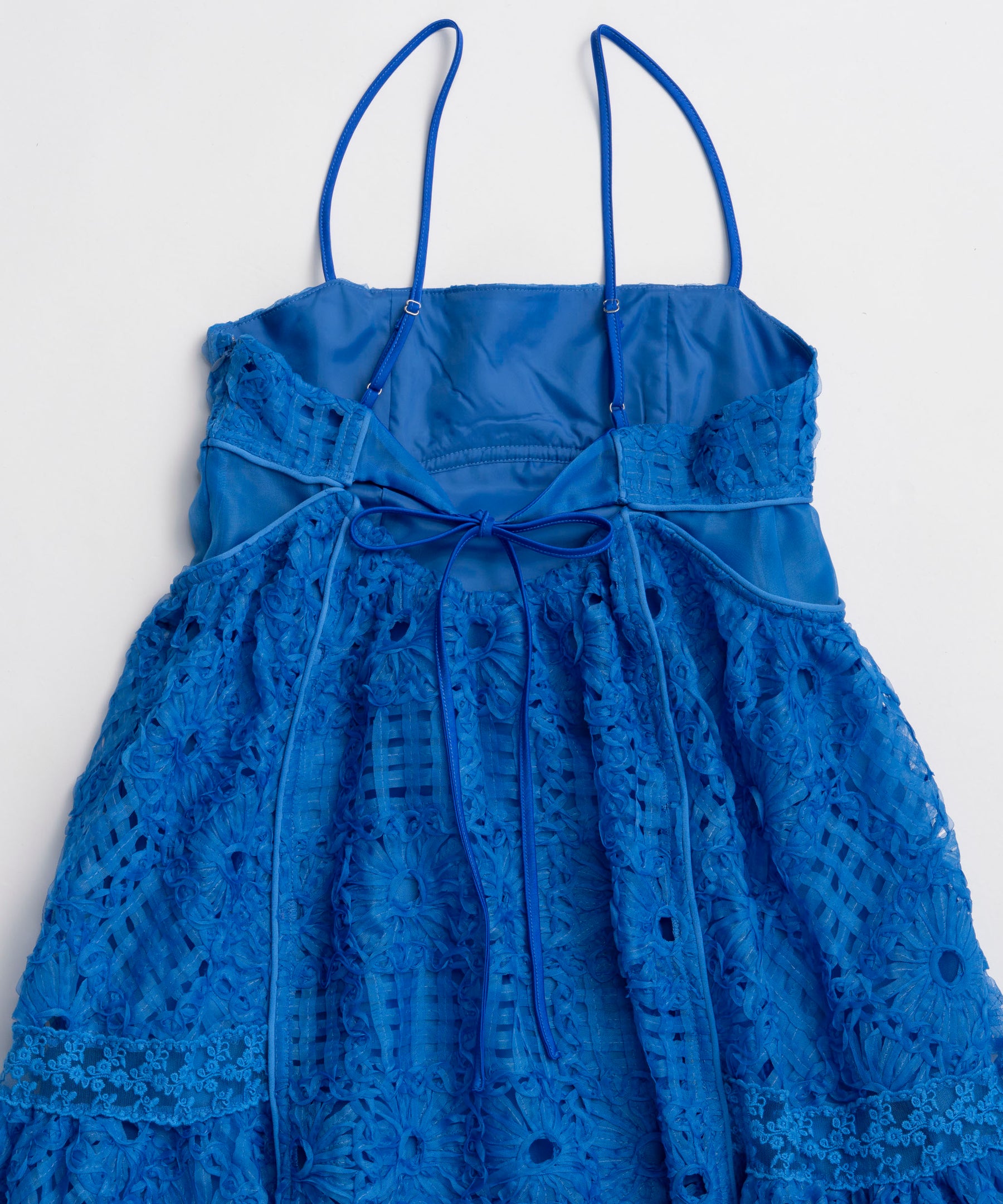 Embroidered Tiered Cami Dress