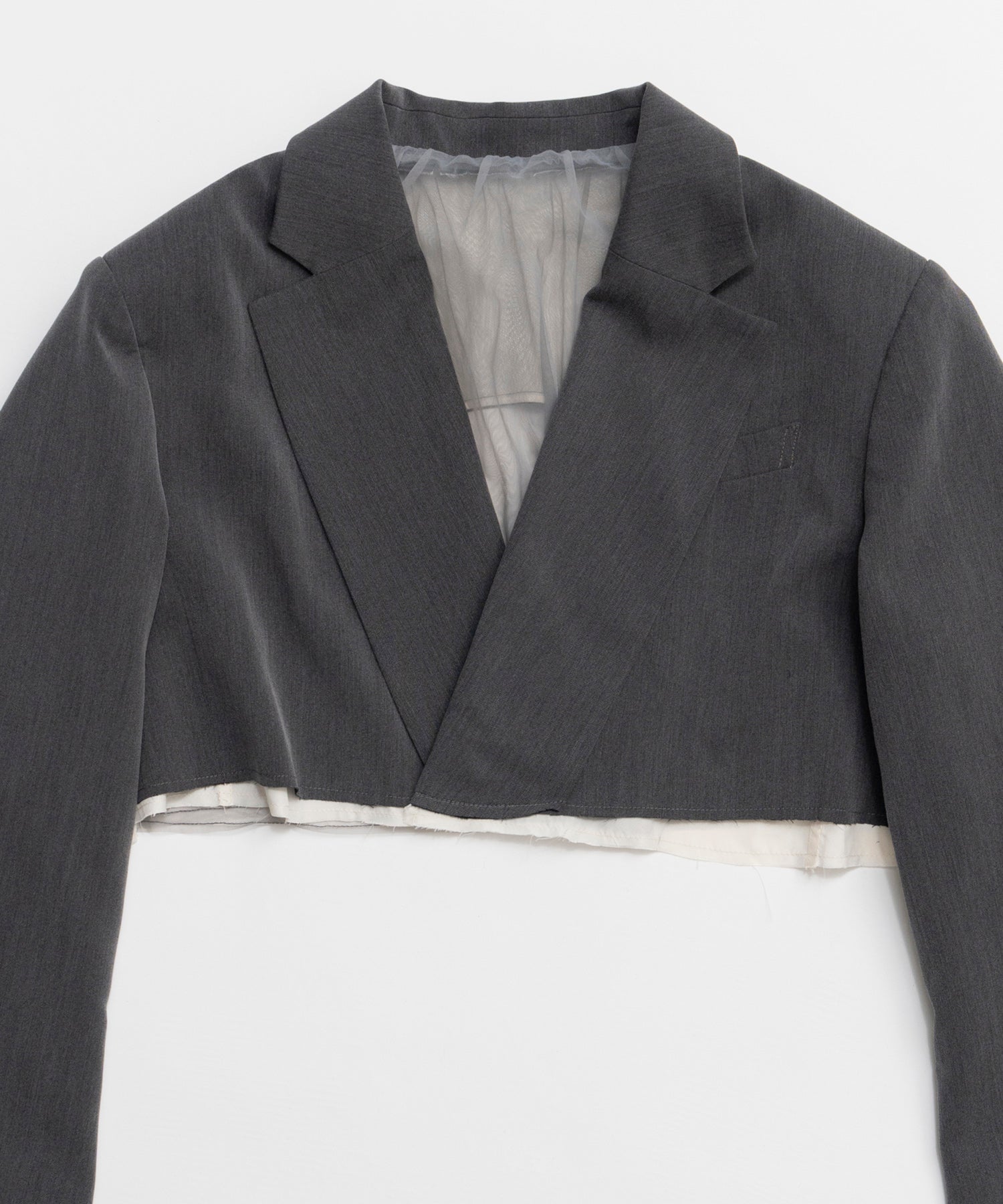 [26SPRING PRE-ORDER] 백튤 숏자켓