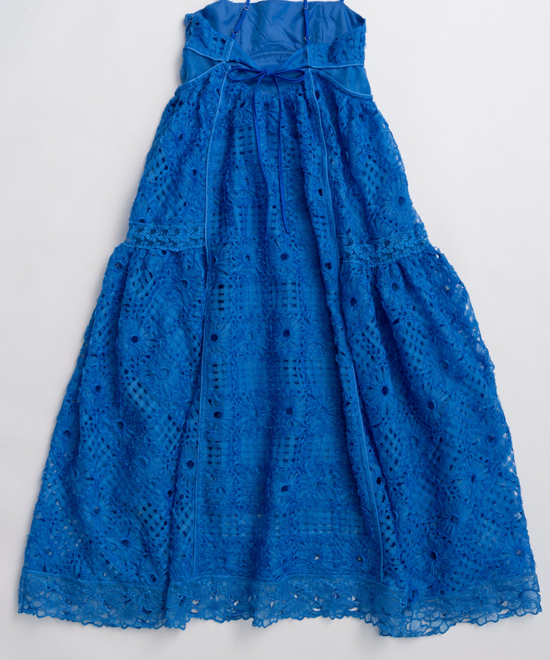 Embroidered Tiered Cami Dress