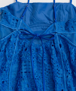 Embroidered Tiered Cami Dress