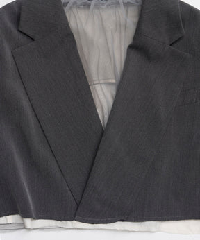 [26SPRING PRE-ORDER] 백튤 숏자켓