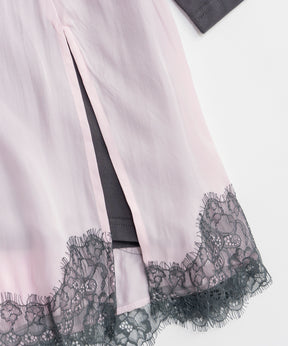 【26SPRING PRE-ORDER】Lace Docking Layered TEE