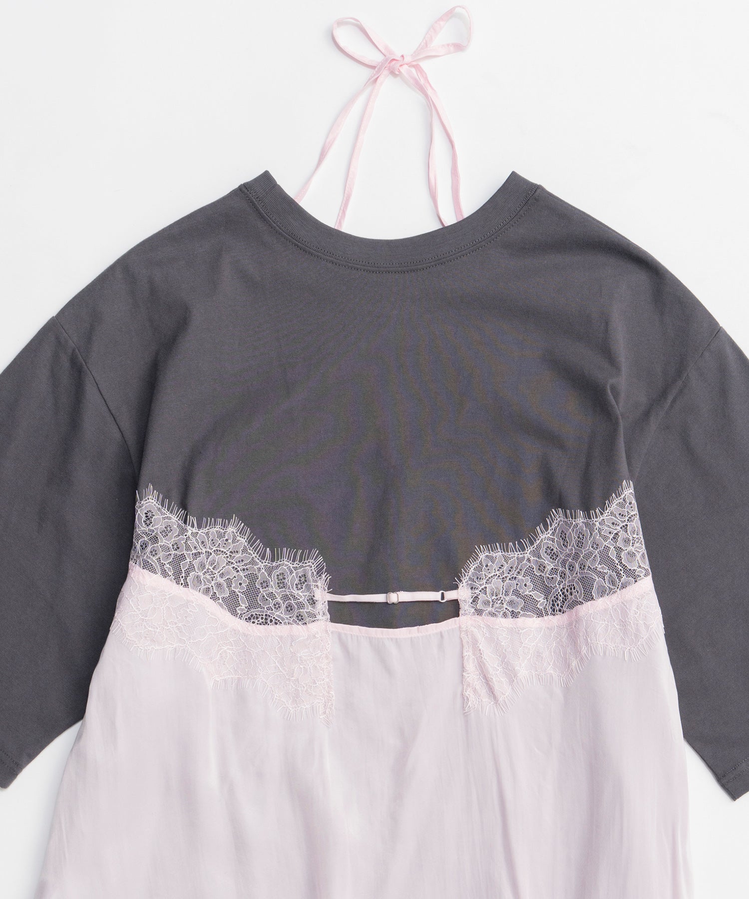 【26SPRING PRE-ORDER】Lace Docking Layered TEE
