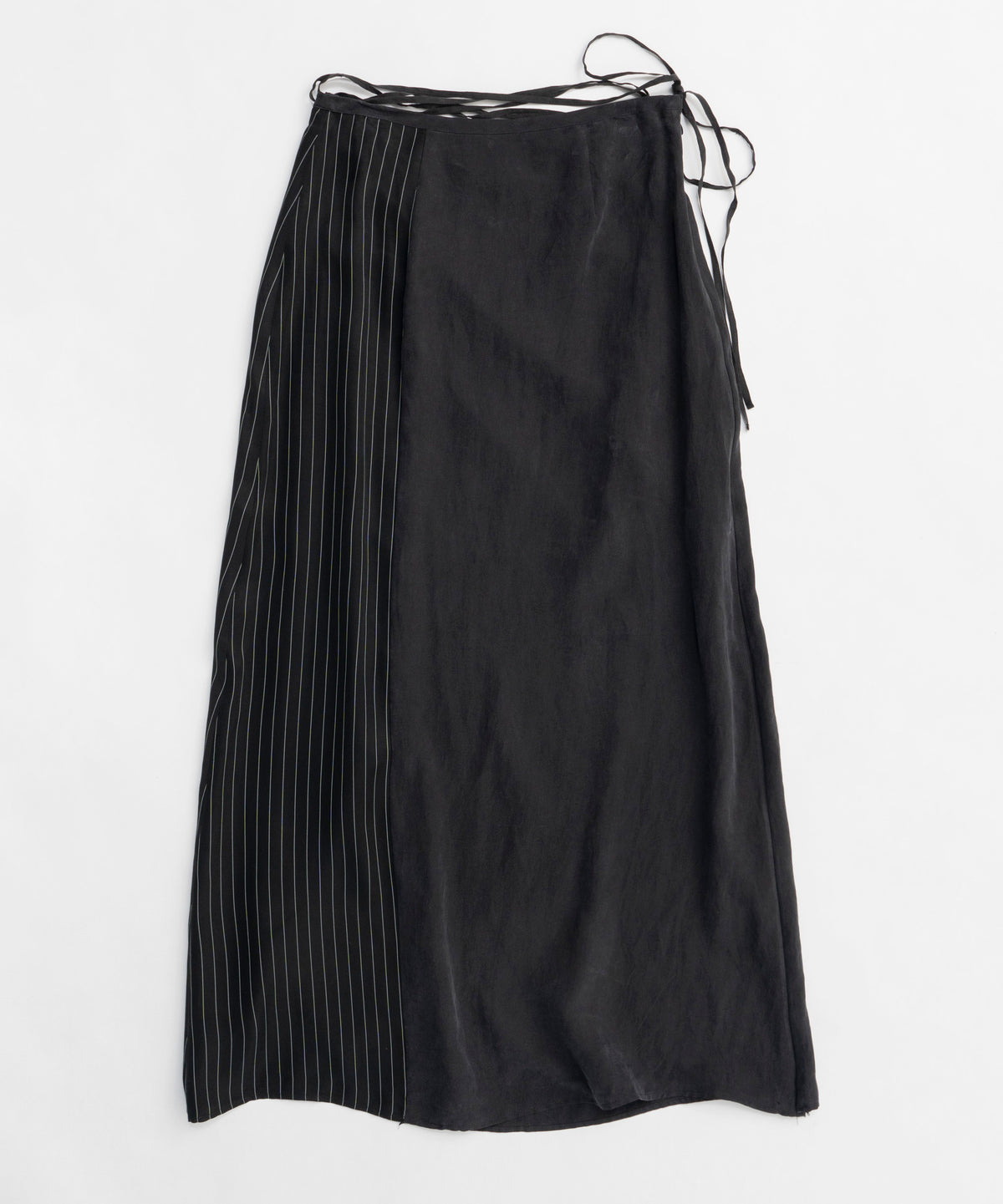 【25SPRING PRE-ORDER】Satin Docking Maxi Skirt