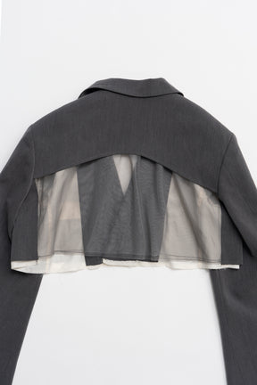 [26SPRING PRE-ORDER] 백튤 숏자켓