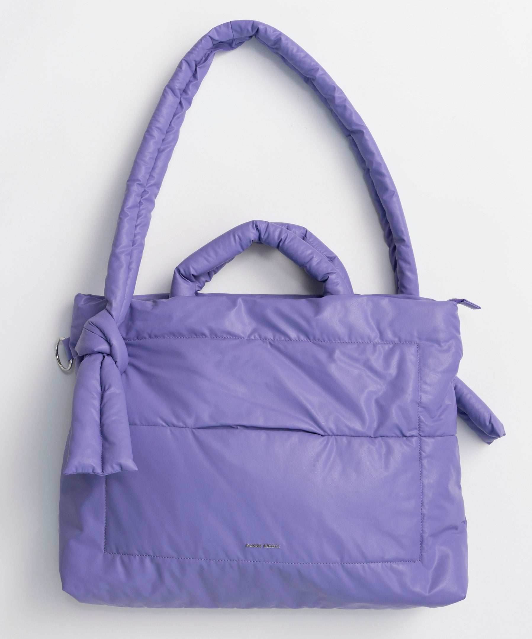 Vegan Leather Big Pillow Bag