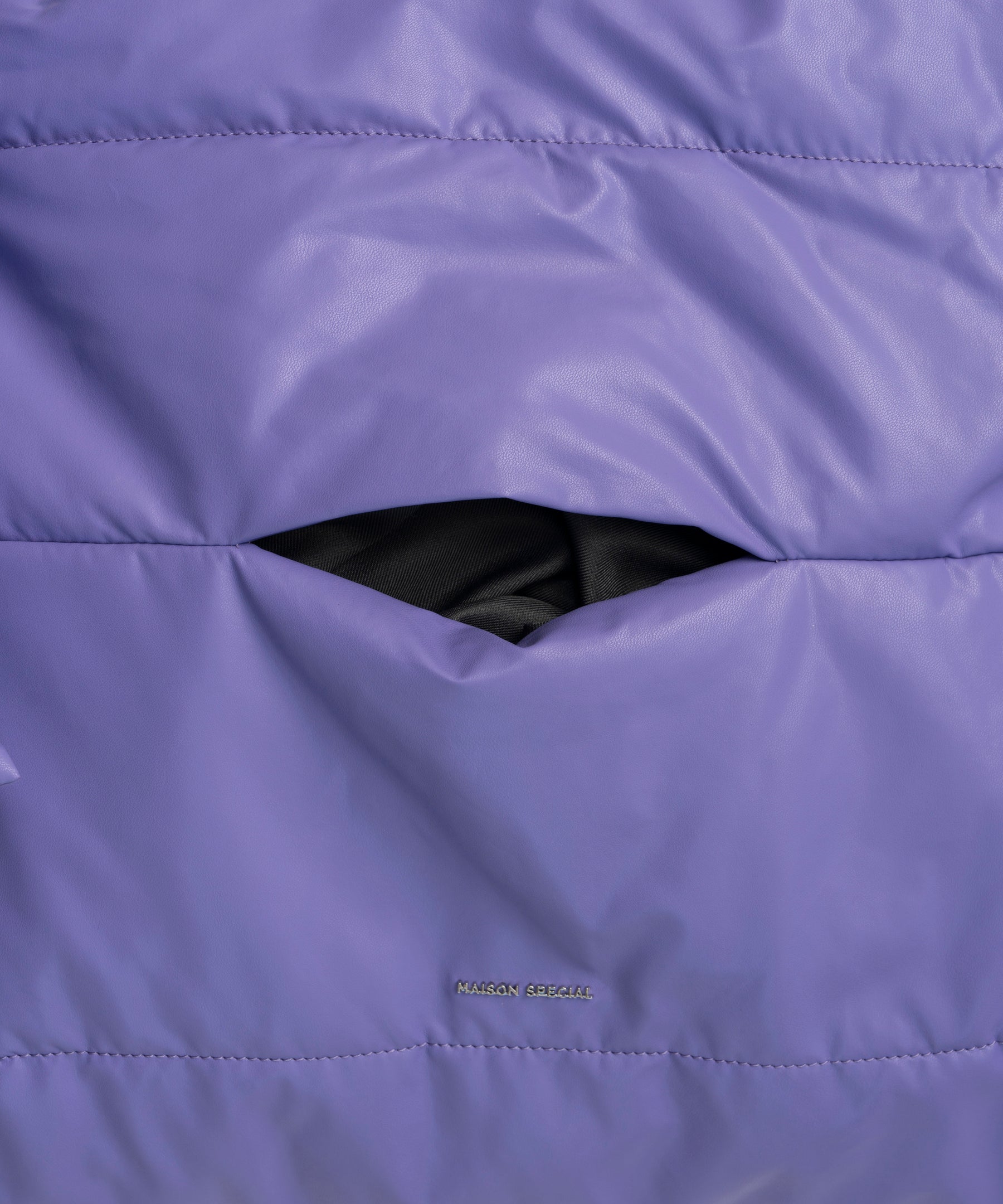 Vegan Leather Big Pillow Bag