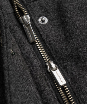 [26WINTER COLLECTION] 2WAY 领 Bijou 刺绣羽绒外套