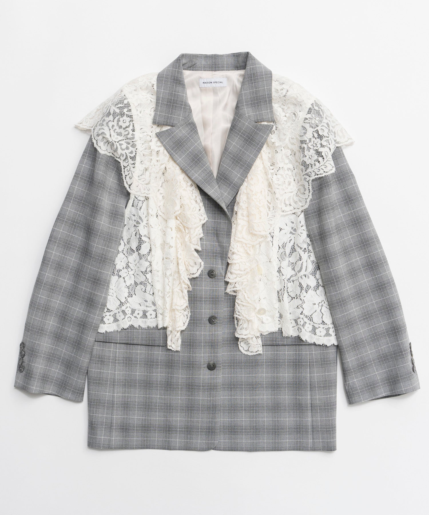 【26SPRING PRE-ORDER】Lace Vest Single Jacket