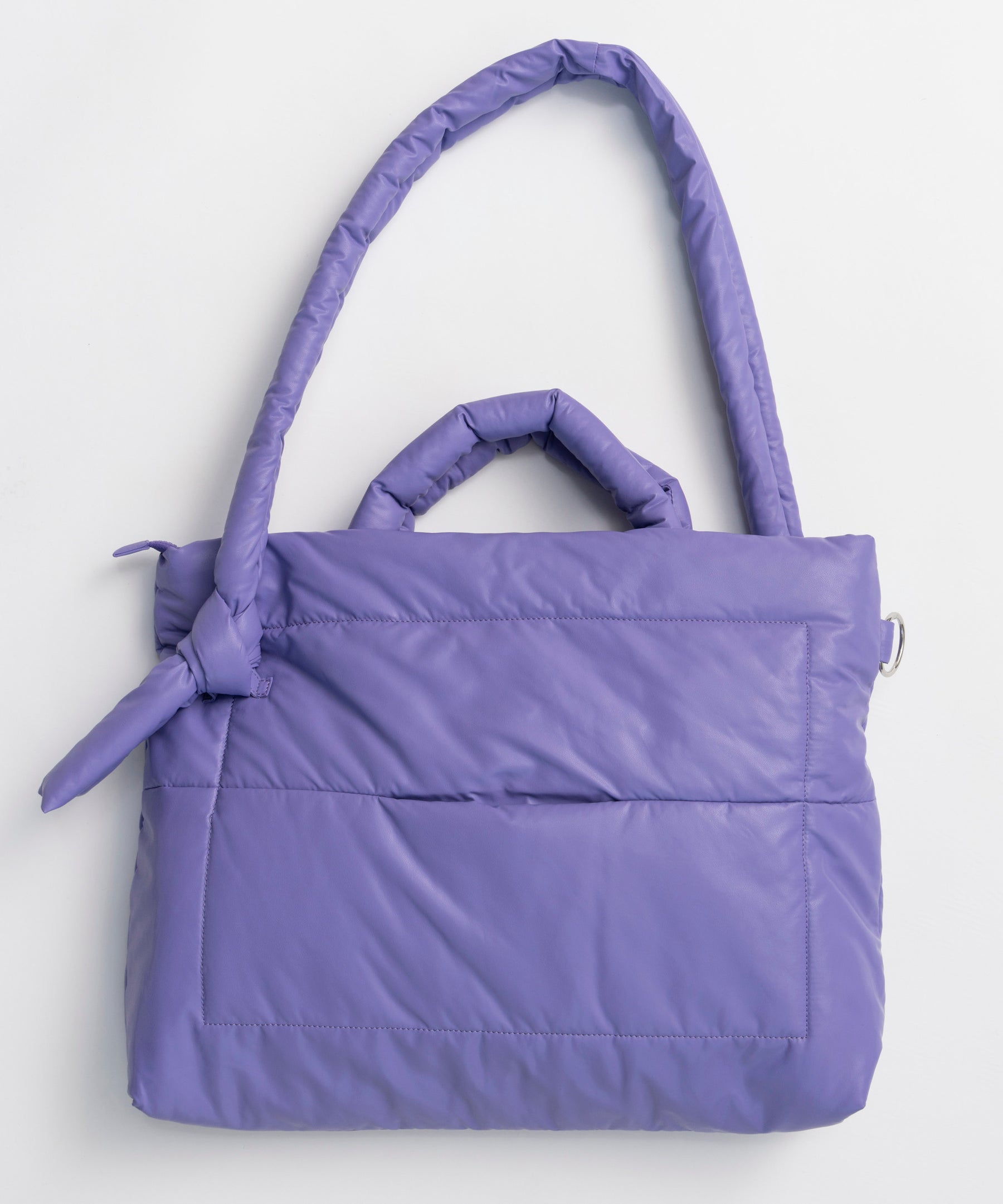 Vegan Leather Big Pillow Bag