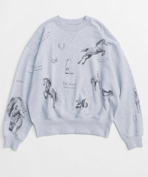 【2026Horse Collection】Drawing Horse Sweatshirt