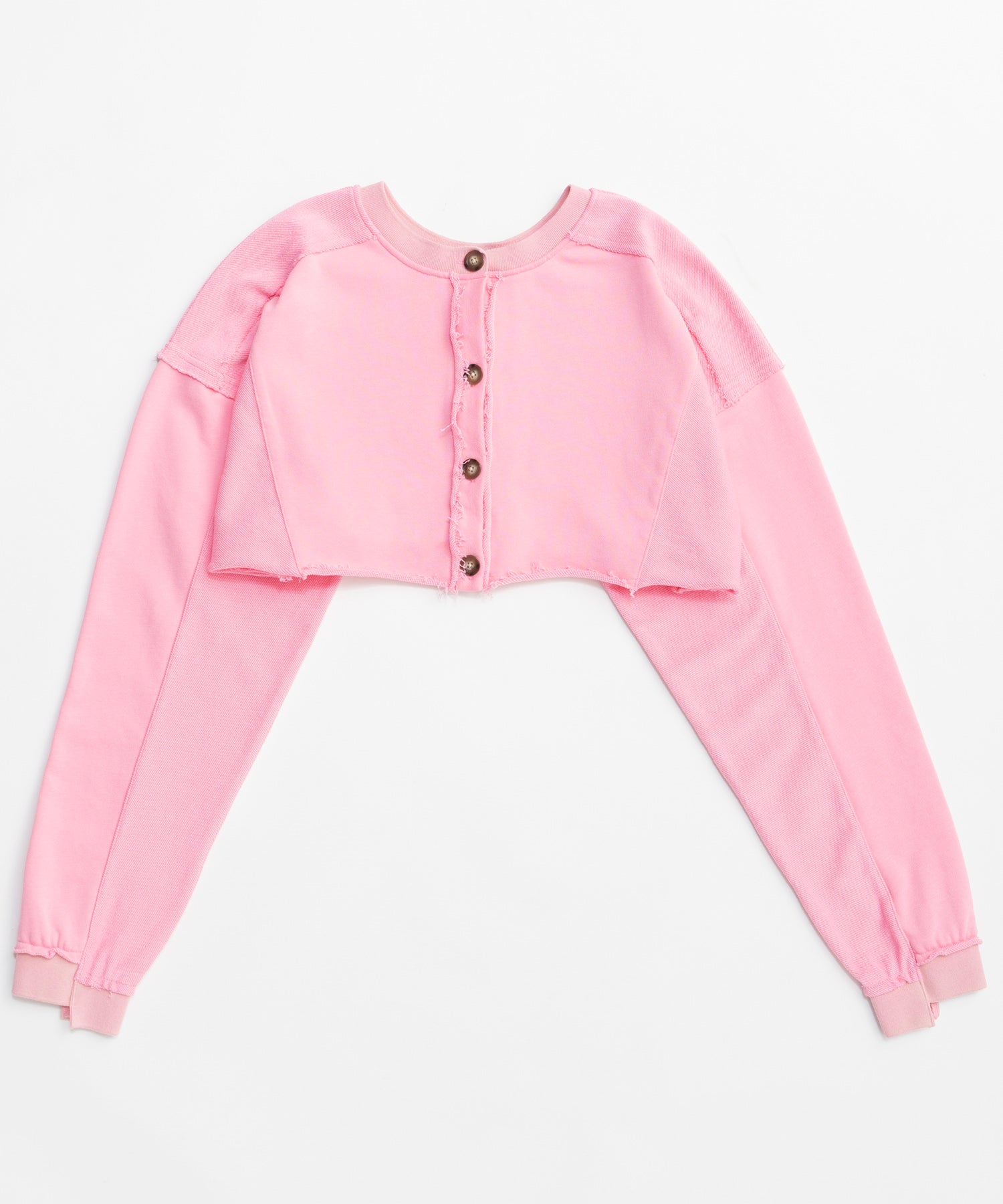 【26SPRING PRE-ORDER】2-Way Short Sweat Cardigan