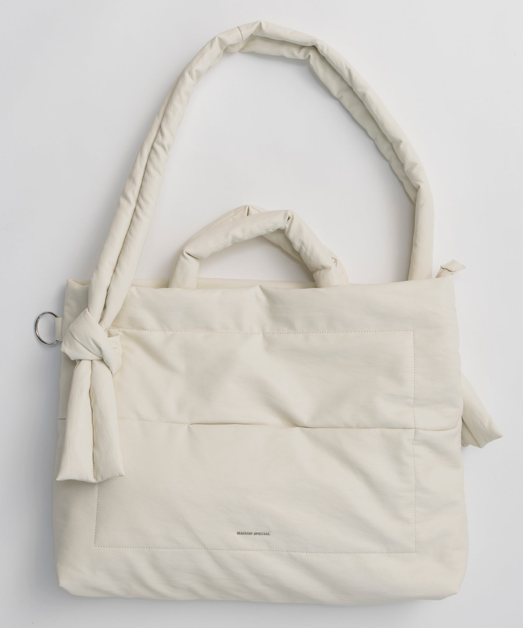 Vegan Leather Big Pillow Bag