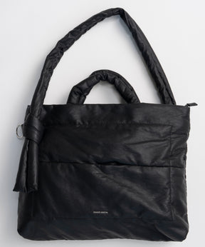 Vegan Leather Big Pillow Bag