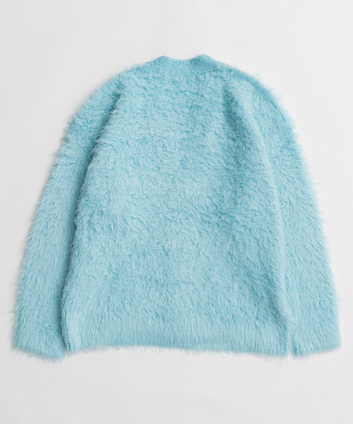 【26WINTER COLLECTION】Wave Shaggy Knit Cardigan