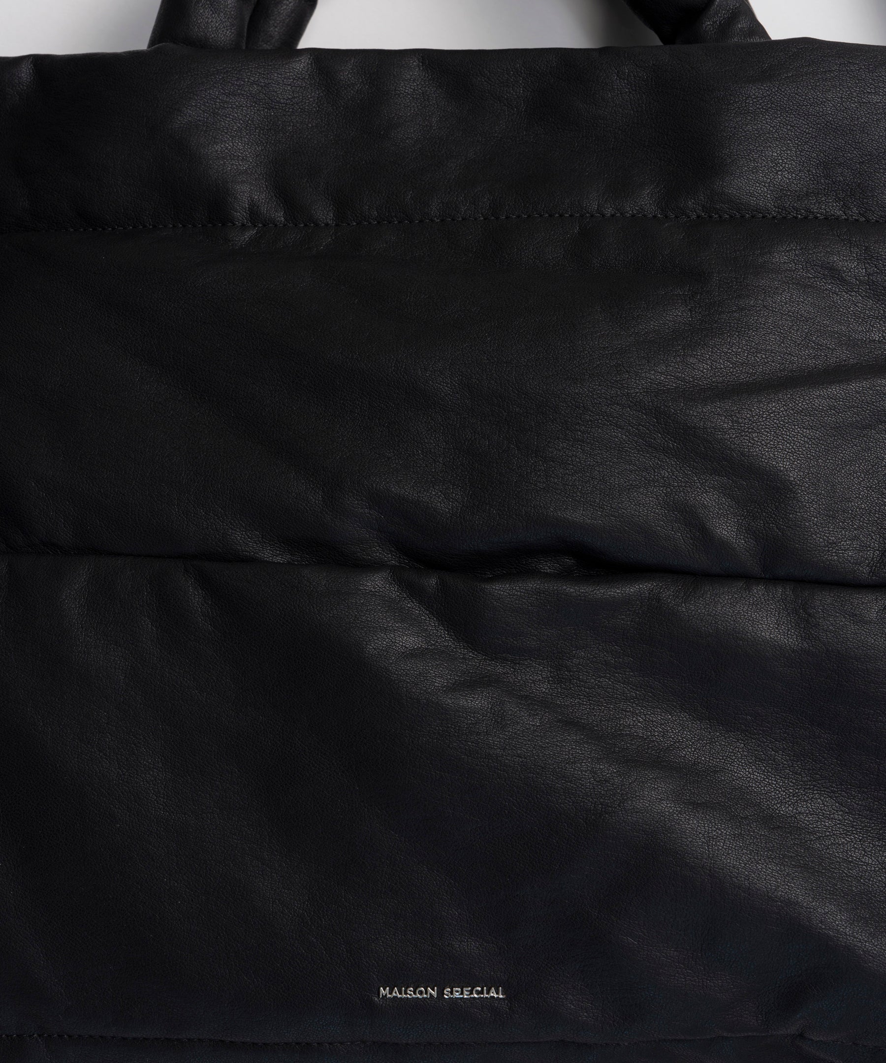 Vegan Leather Big Pillow Bag