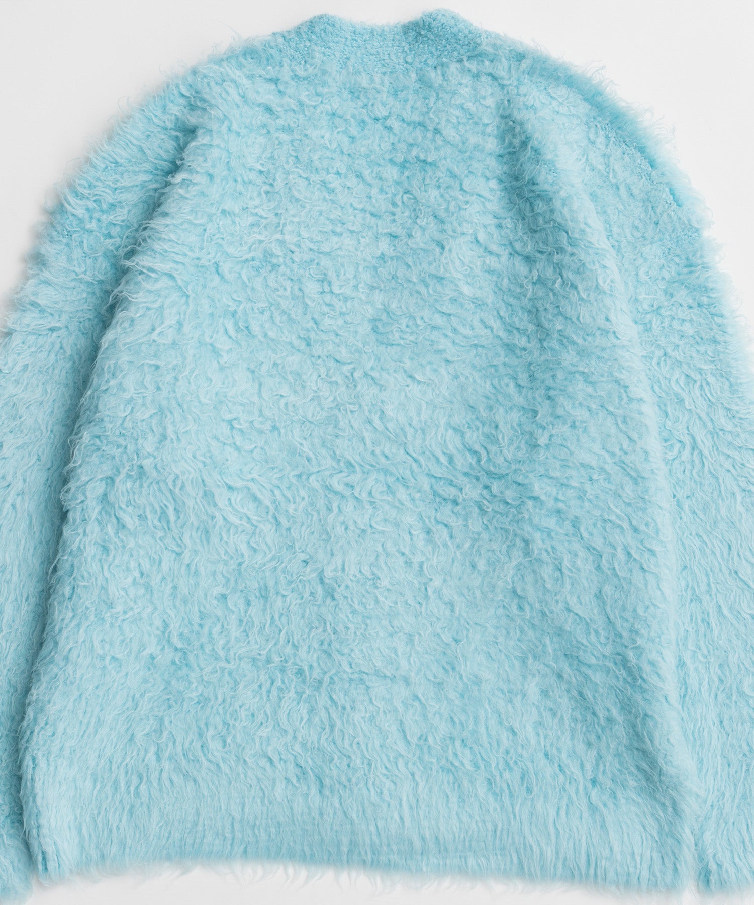 【26WINTER COLLECTION】Wave Shaggy Knit Cardigan