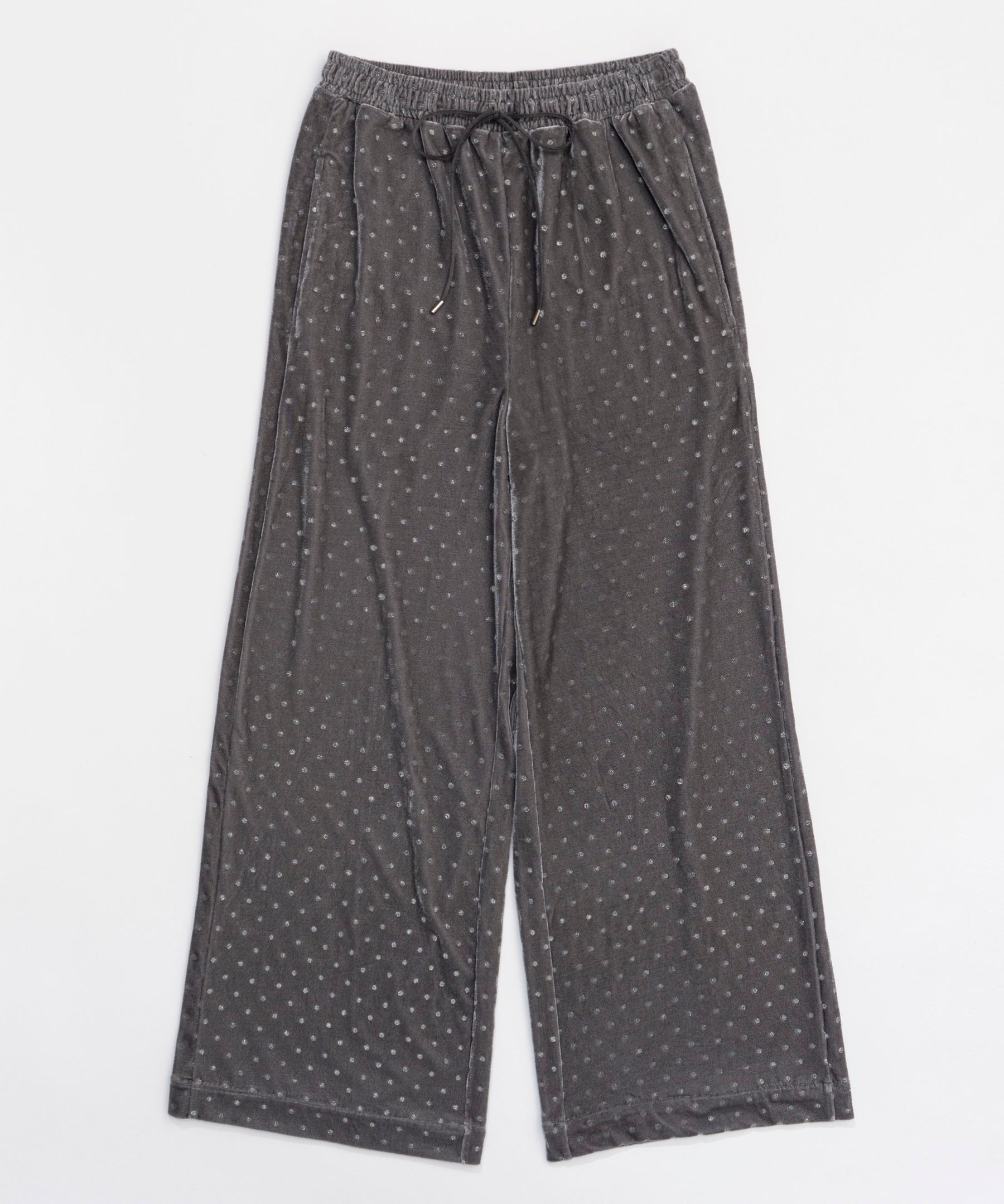 [24Autumn Pre-Order] Glitter Dots Velor Pants