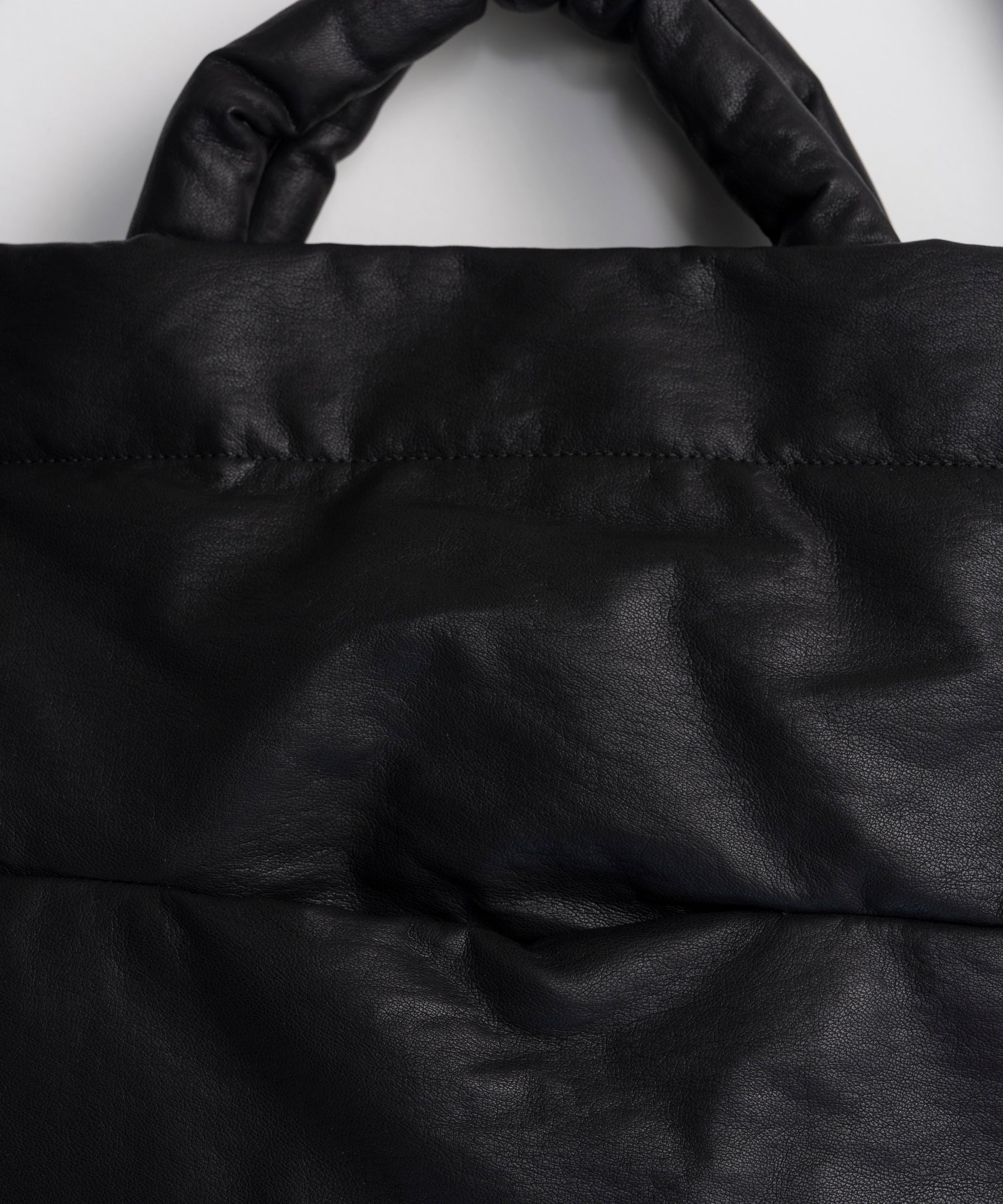 Vegan Leather Big Pillow Bag