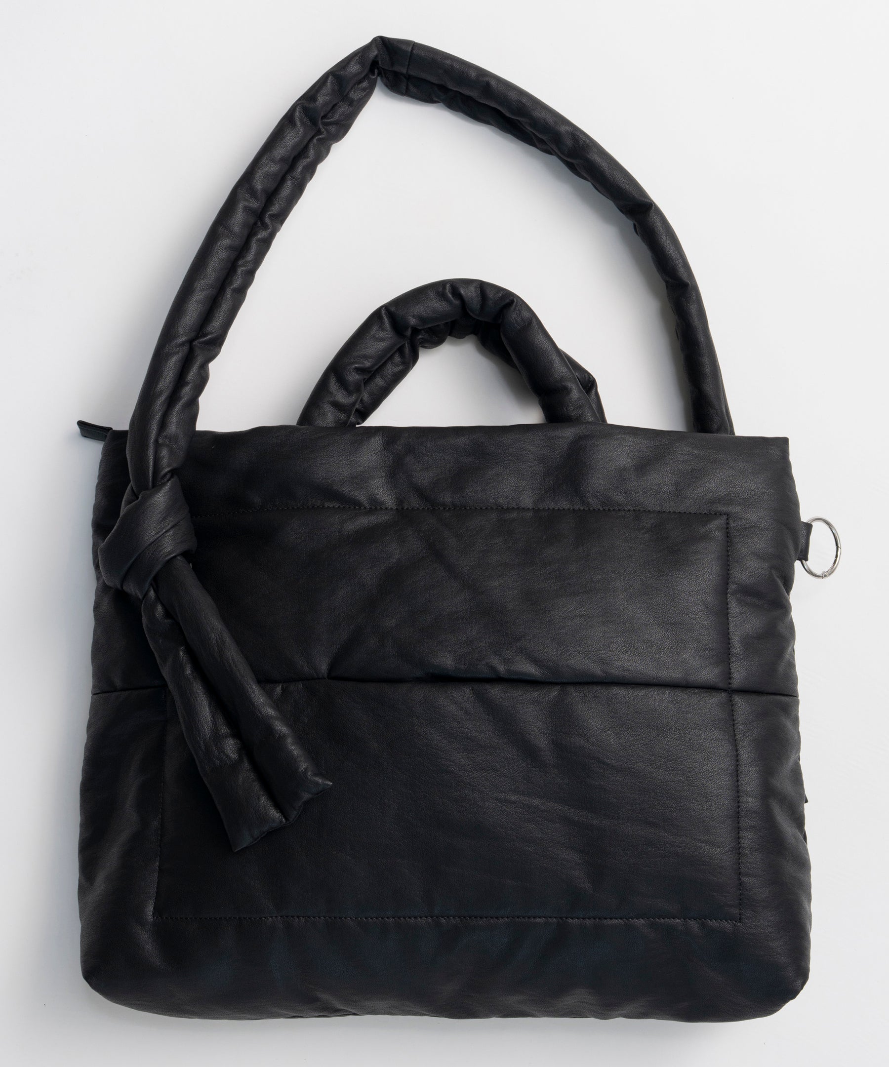 Vegan Leather Big Pillow Bag