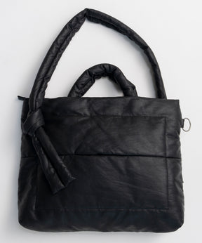 Vegan Leather Big Pillow Bag