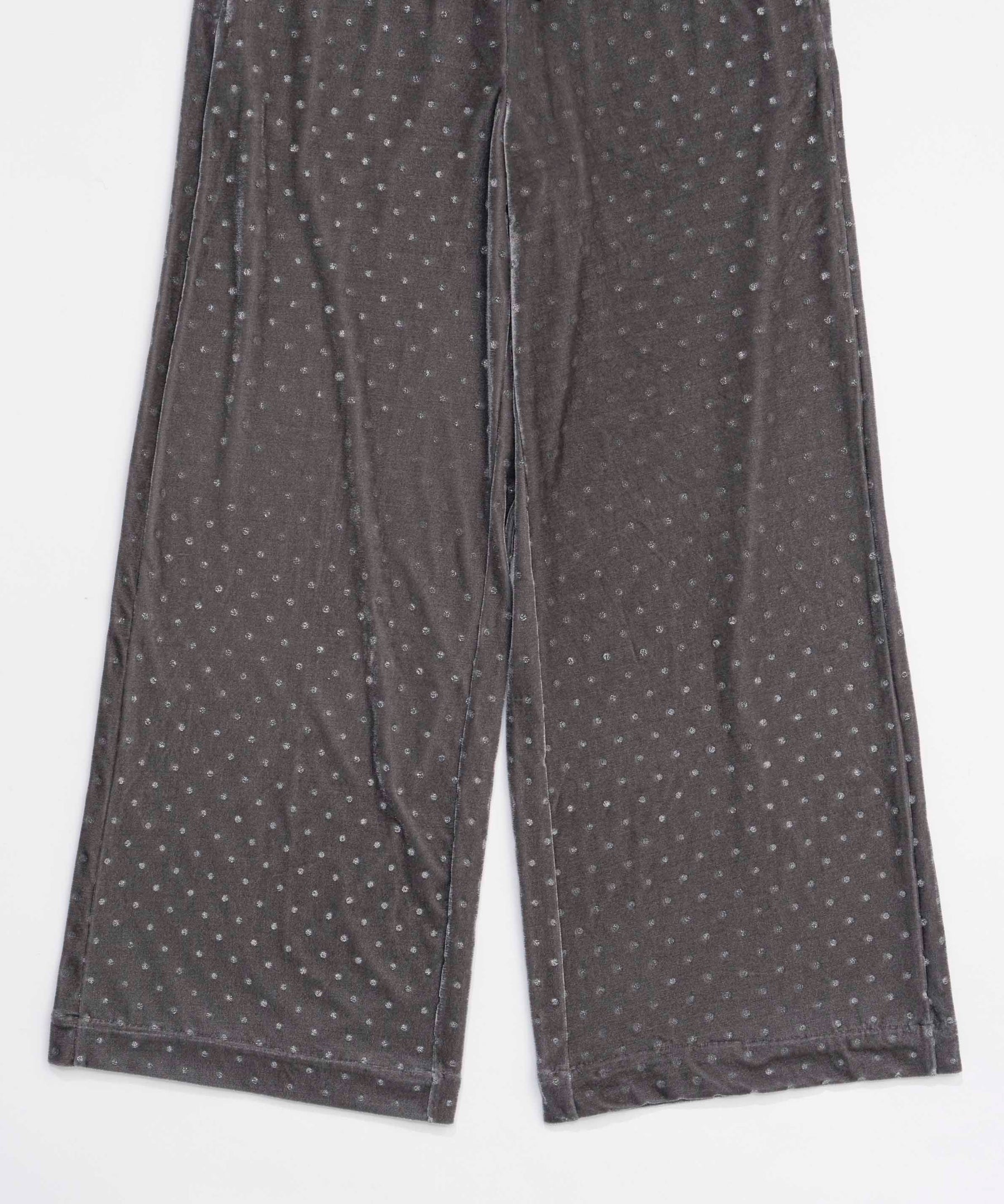 Glitter Dots Velor Pants