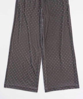 [24Autumn Pre-Order] Glitter Dots Velor Pants