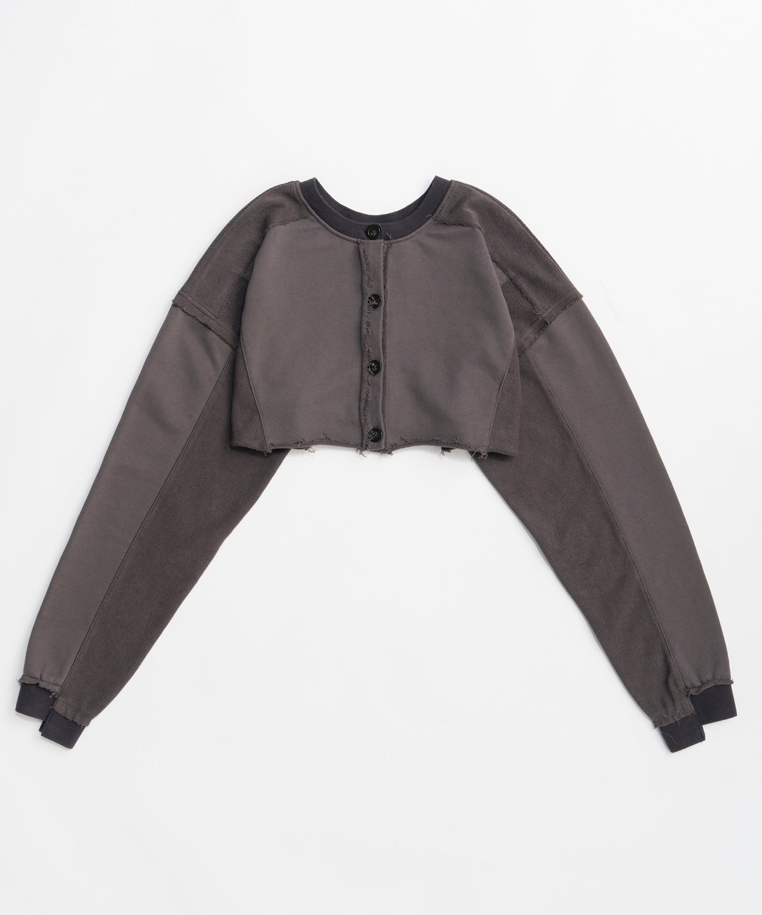 【26SPRING PRE-ORDER】2-Way Short Sweat Cardigan