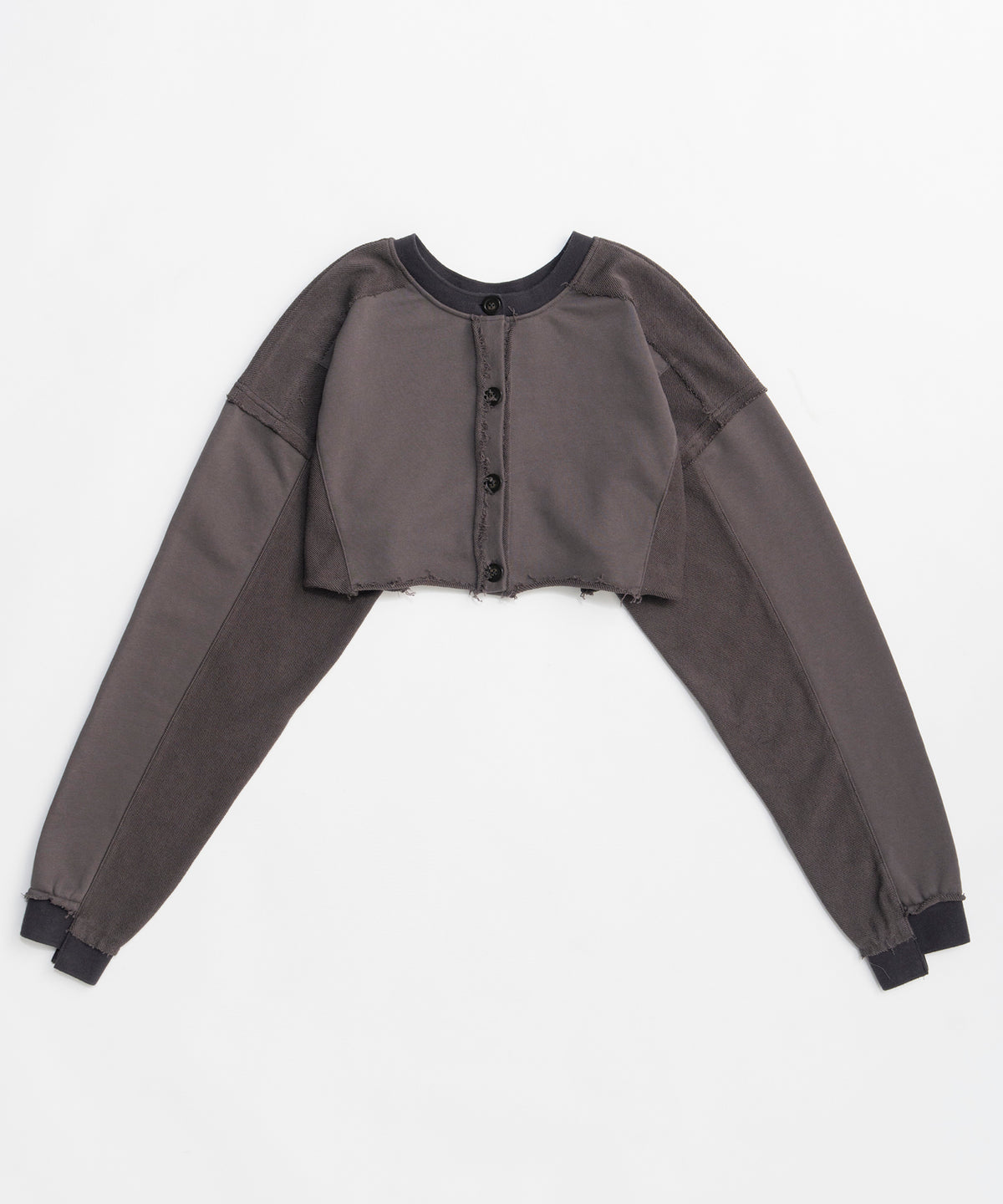 【26SPRING PRE-ORDER】2-Way Short Sweat Cardigan