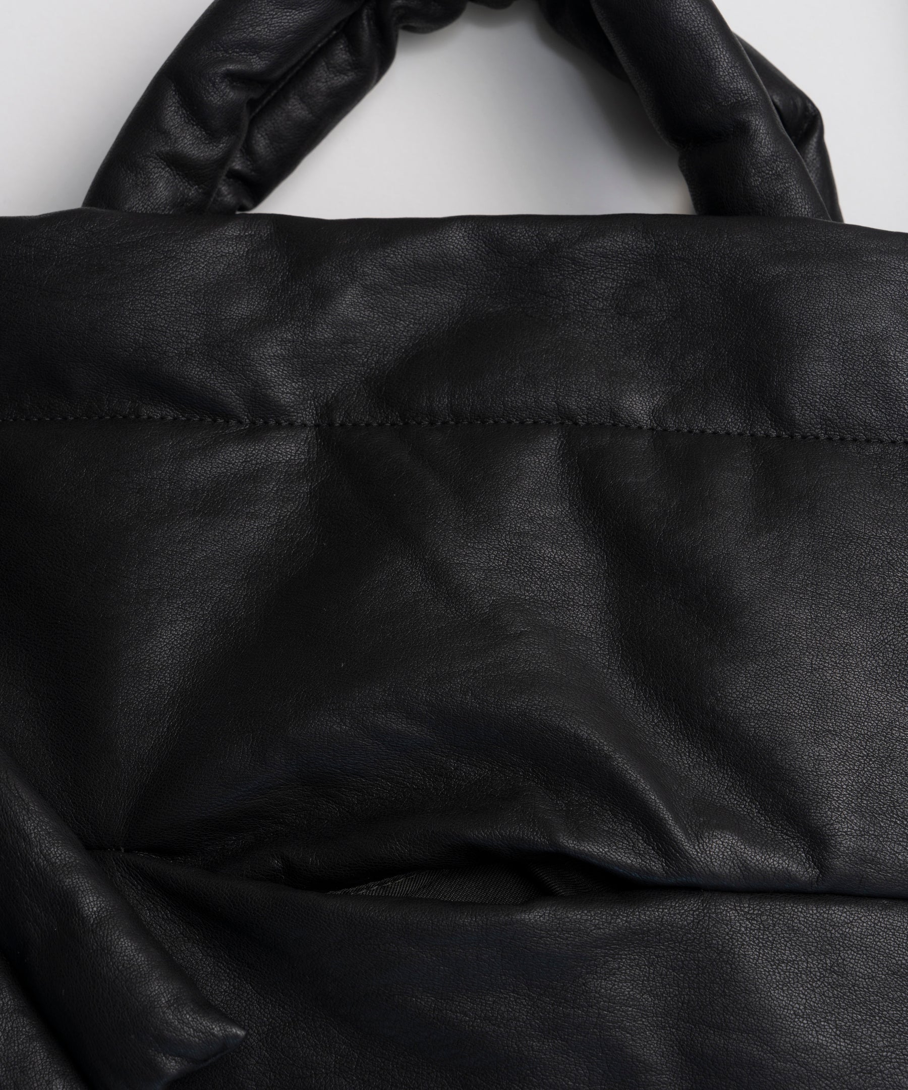 Vegan Leather Big Pillow Bag