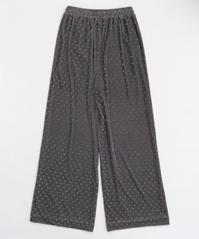 [24Autumn Pre-Order] Glitter Dots Velor Pants