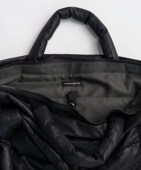 Vegan Leather Big Pillow Bag
