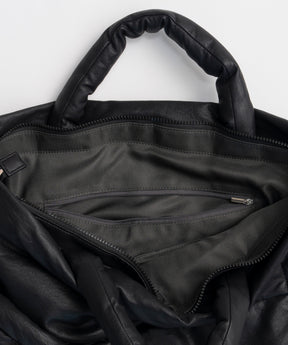 Vegan Leather Big Pillow Bag
